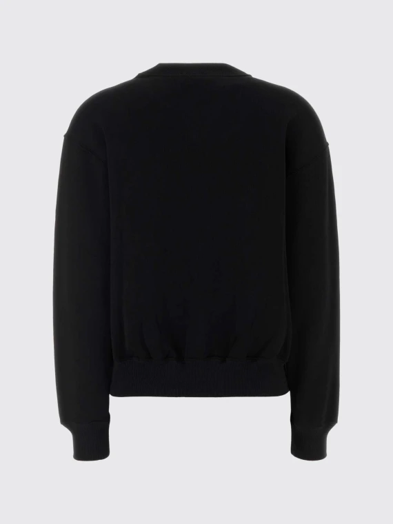 Black crew-neck sweatshirt POLO RALPH LAUREN DONNA