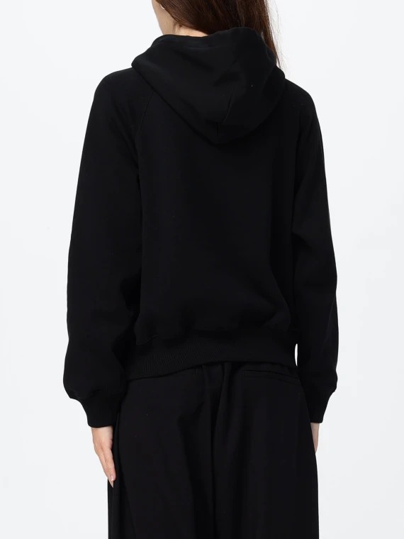 Felpa con cappuccio nera POLO RALPH LAUREN DONNA