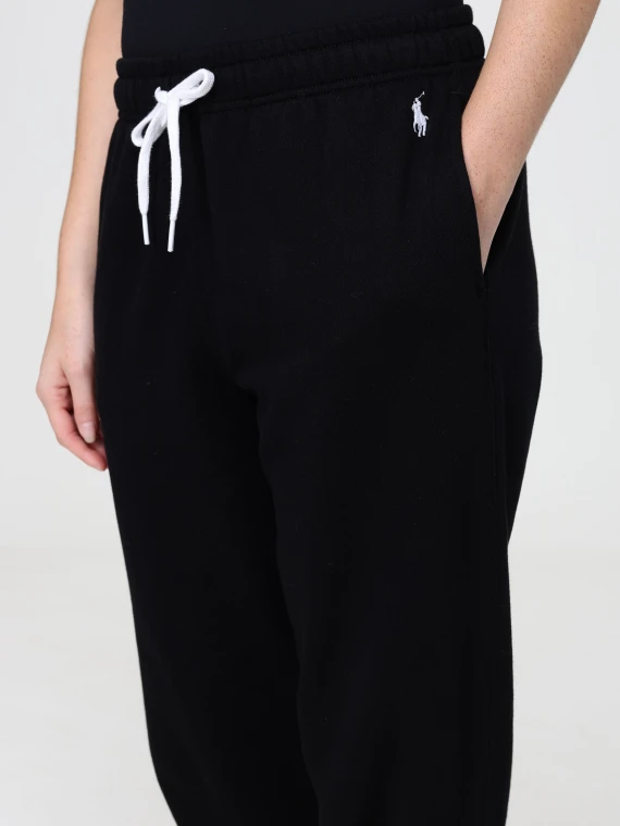 Pantaloni jogger neri POLO RALPH LAUREN DONNA