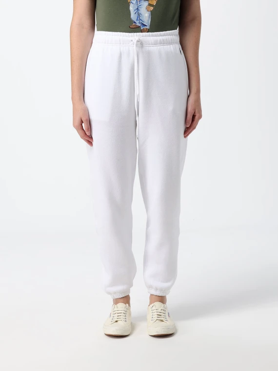 Pantaloni jogger bianchi