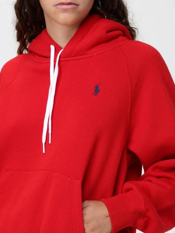 FELPA CON CAPPUCCIO POLO RALPH LAUREN DONNA