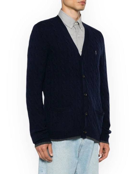 CARDIGAN TRECCIA 