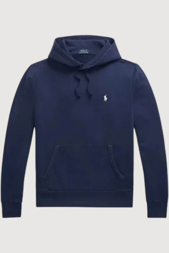 Felpa con cappuccio in cotone POLO RALPH LAUREN UOMO
