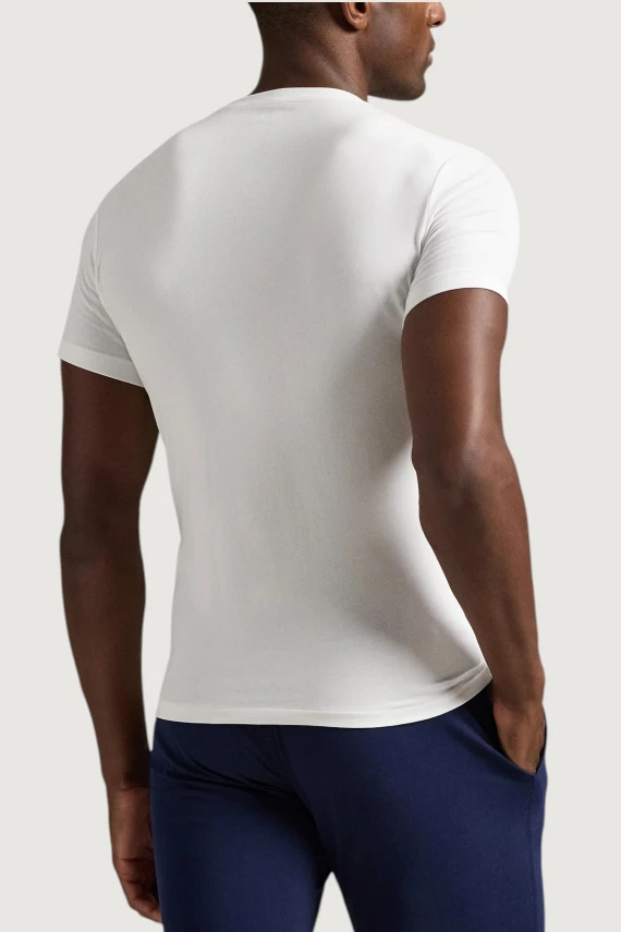 2PK CREW UNDERSHIRT POLO RALPH LAUREN UOMO
