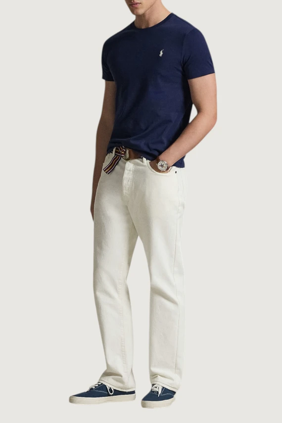 SLIM FIT JERSEY CREW NECK T-SHIRT CUSTOMIZE POLO RALPH LAUREN UOMO