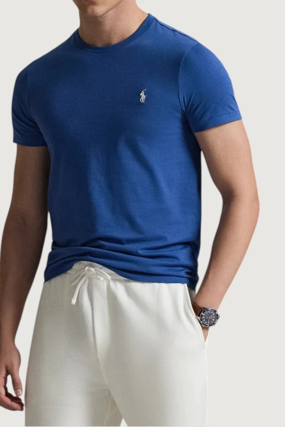 Maglietta in cotone Custom Slim-Fit POLO RALPH LAUREN UOMO