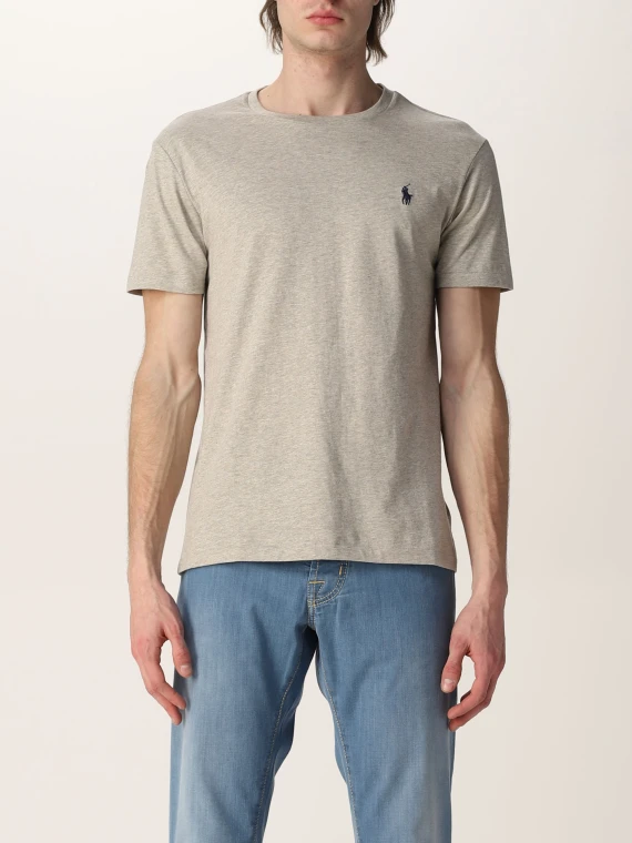 Maglietta in cotone Custom Slim-Fit POLO RALPH LAUREN UOMO