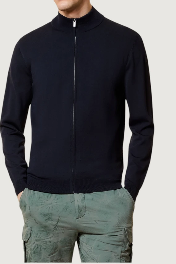 maxell full zip knit