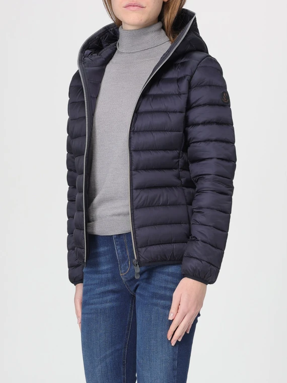 Alexis navy hooded padded jacket Save The Duck