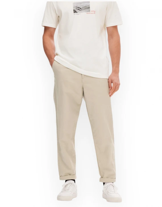 MILES TAPARED LINEN PANT