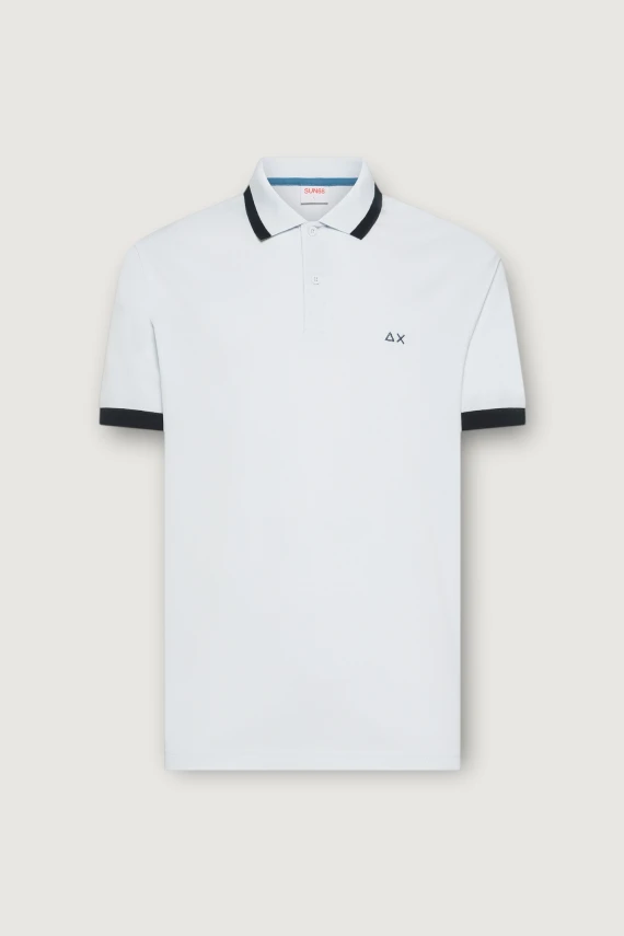 POLO BIG STRIPES ON COLLAR S/S