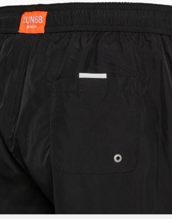 SWIM PANT WITH TAPE LOGO