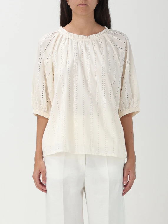 BRODERIE ANGLAISE BLOUSE 