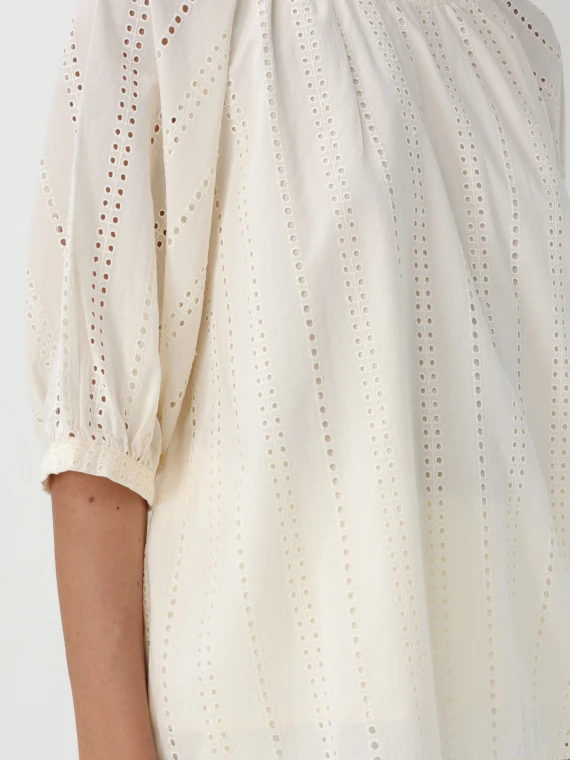 BRODERIE ANGLAISE BLOUSE 