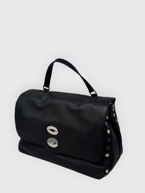 Black handbag with shoulder strap Zanellato