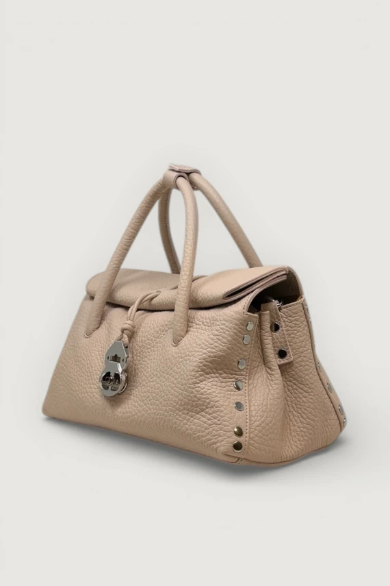 Light pink leather tote bag Zanellato