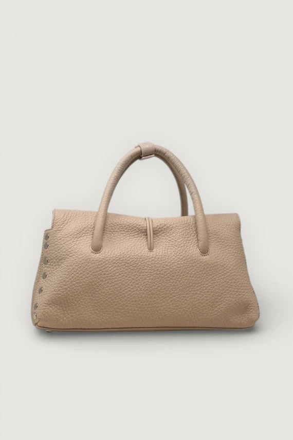 Light pink leather tote bag Zanellato