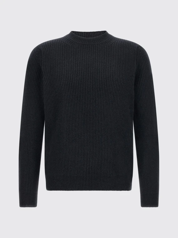 Maglione girocollo in lana vergine ZANONE