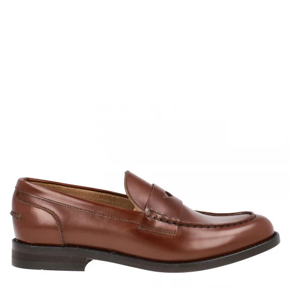 MOCASSINO MARRONE PENNY LOAFER HORSE  - Taglia 37 - Doucal's