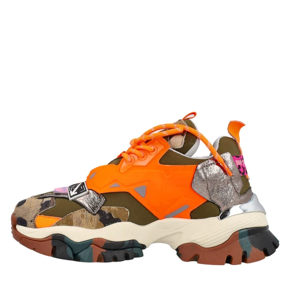 Sneakers legion orangered brown 