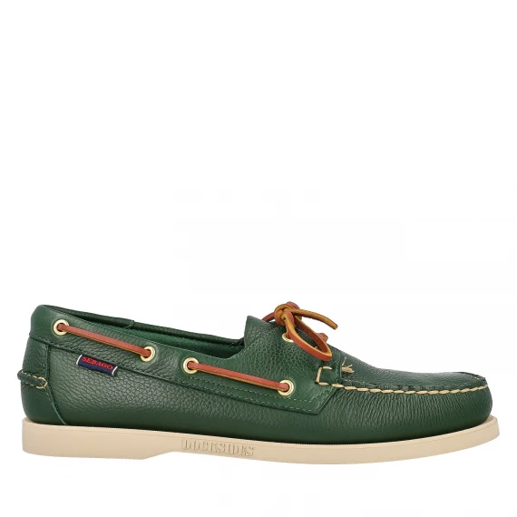 Sebago vela portland martellato verde 