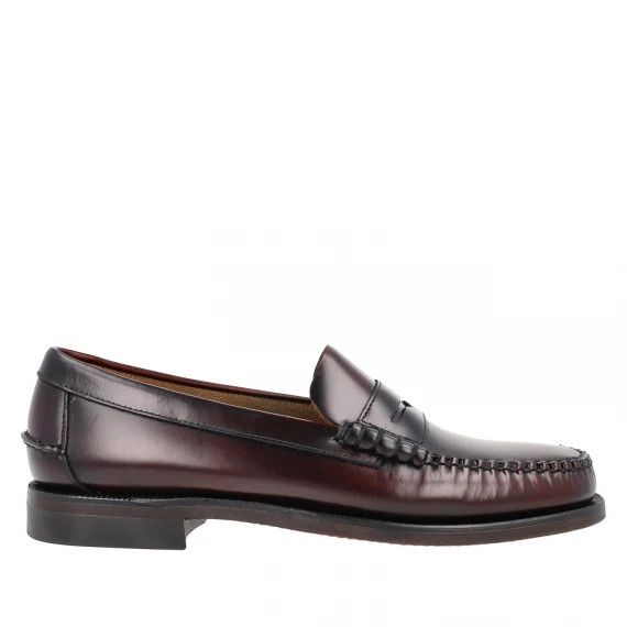 Mocassino classic dan burgundy uomo 