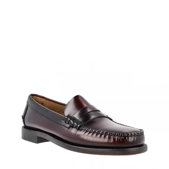 Mocassino classic dan burgundy uomo 