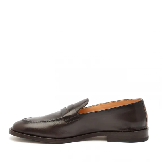 Mocassino Alexander Hotto 65014 in pelle  marrone