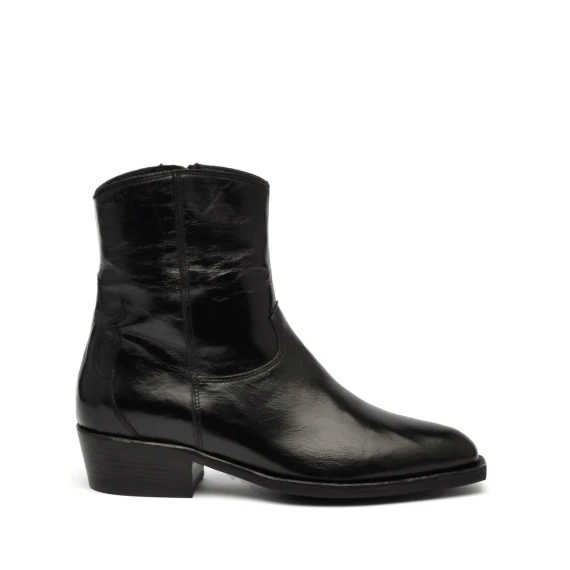 Texano Alexander Hotto 66647 in pelle nero