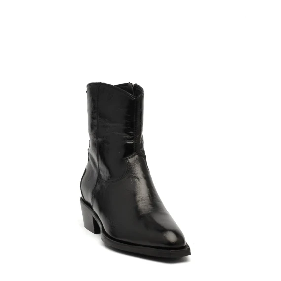 Texano Alexander Hotto 66647 in pelle nero