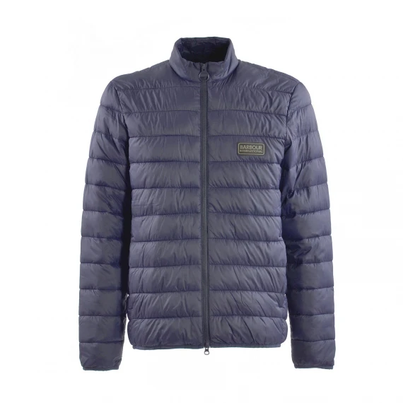 Piumino Barbour International MQU1730 in nylon blu - Taglia XL - barbour international