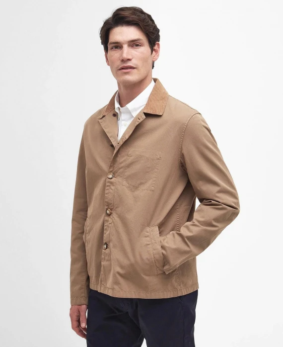 Giacca Barbour MCA0974 in cotone beige 