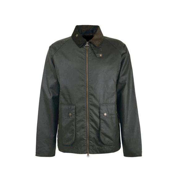 Giacca Barbour International MWX2205 in cotone cerato verde - Taglia L - BARBOUR