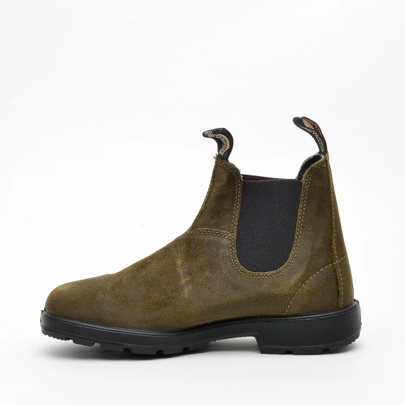 Beatles Blundstone 1615  in pelle scamosciata verde