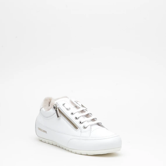 Sneakers in pelle bianco 