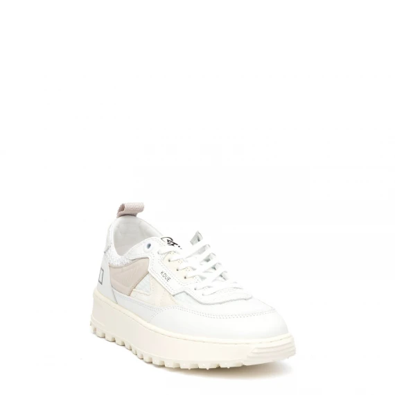 Sneakers D.A.T.E. KDUE in pelle e  bianco