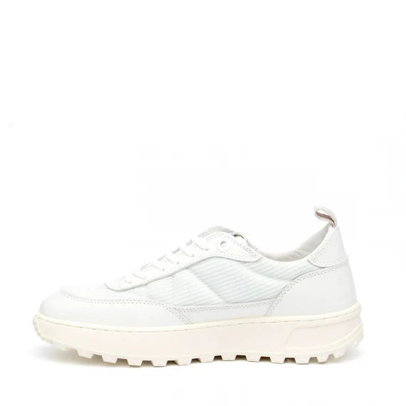 Sneakers D.A.T.E. KDUE in pelle e  bianco