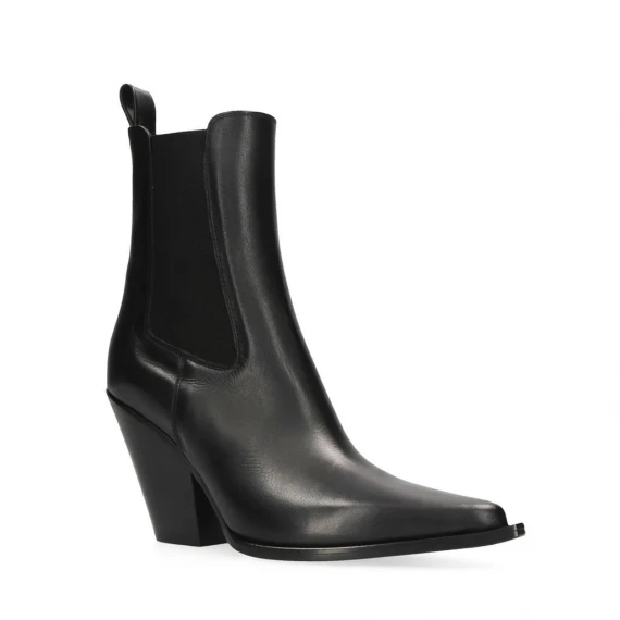 Texano Elena Iachi E3637 in pelle nero