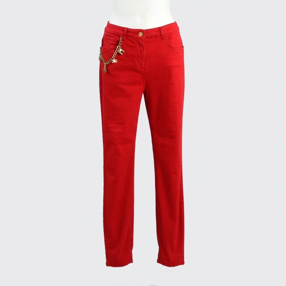 Pantalone Elisabetta Franchi  rosso - Taglia 28 - Elisabetta Franchi