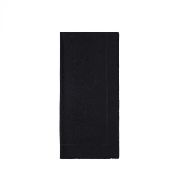 Pashmina Elisabetta Franchi SC02F in viscosa modal nero