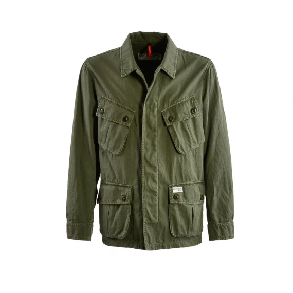 Jungle Jacket Fay in cotone verde