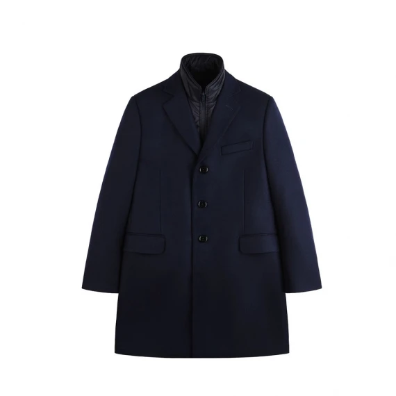 Cappotto Fay in lana e cashmere blu - Taglia L - Fay