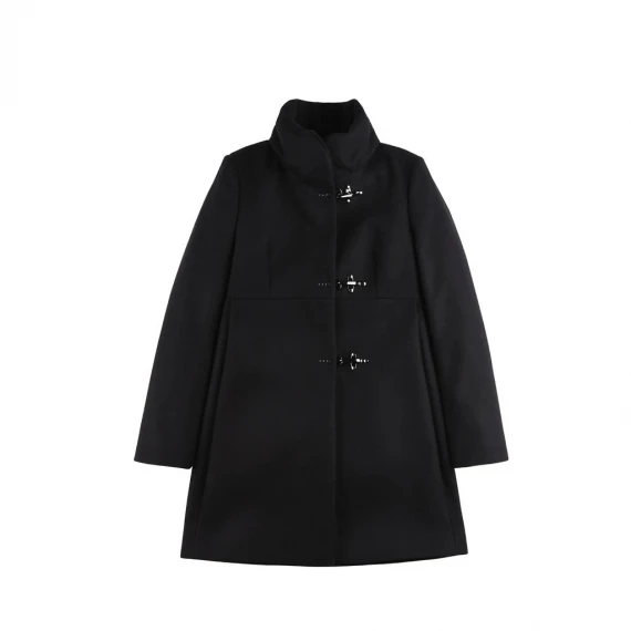 Cappotto Fay in lana nero - Taglia L - Fay