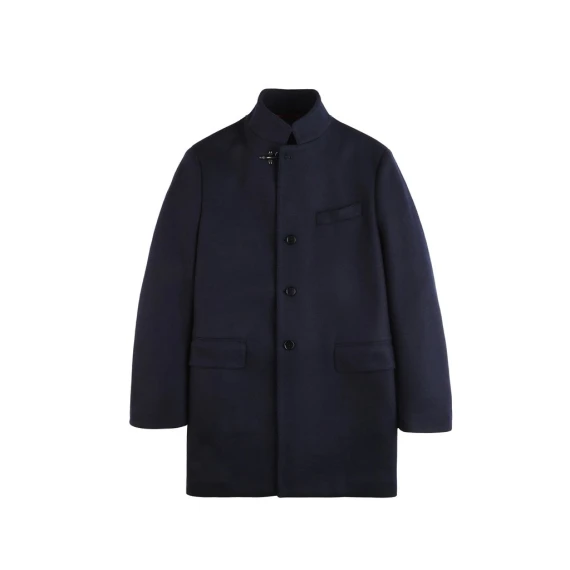 Cappotto Fay in lana blu - Taglia L - Fay