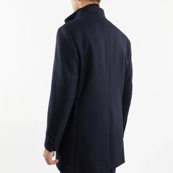 Cappotto Fay in lana blu
