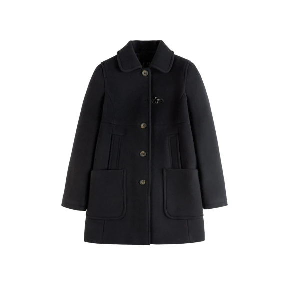 Cappotto Fay in lana e cashmere nero - Taglia M - Fay