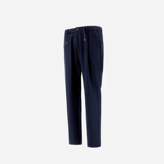Pantalone Herno in tessuto tecnico blu