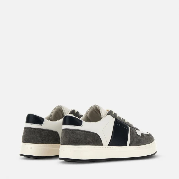 Sneakers Hogan H-TV in camoscio grigio