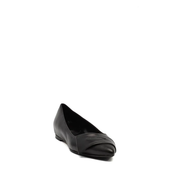 Slingback L'Arianna BL2405  in pelle nero