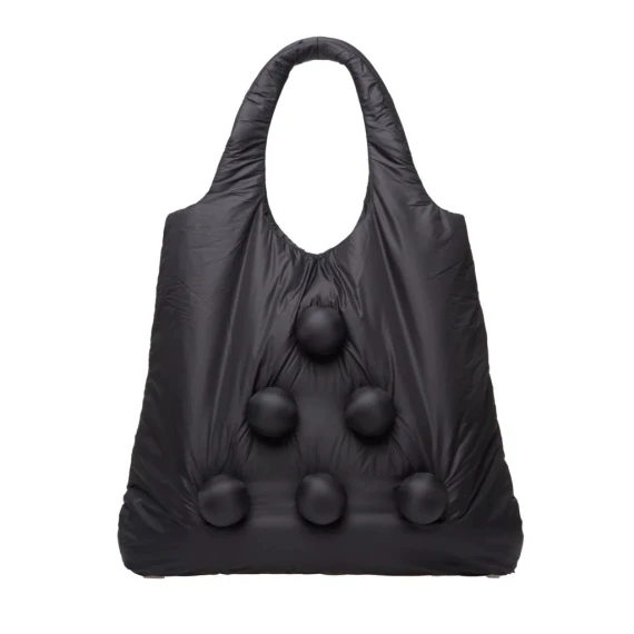 Borsa La Milanesa ELEONORA  in nylon nero